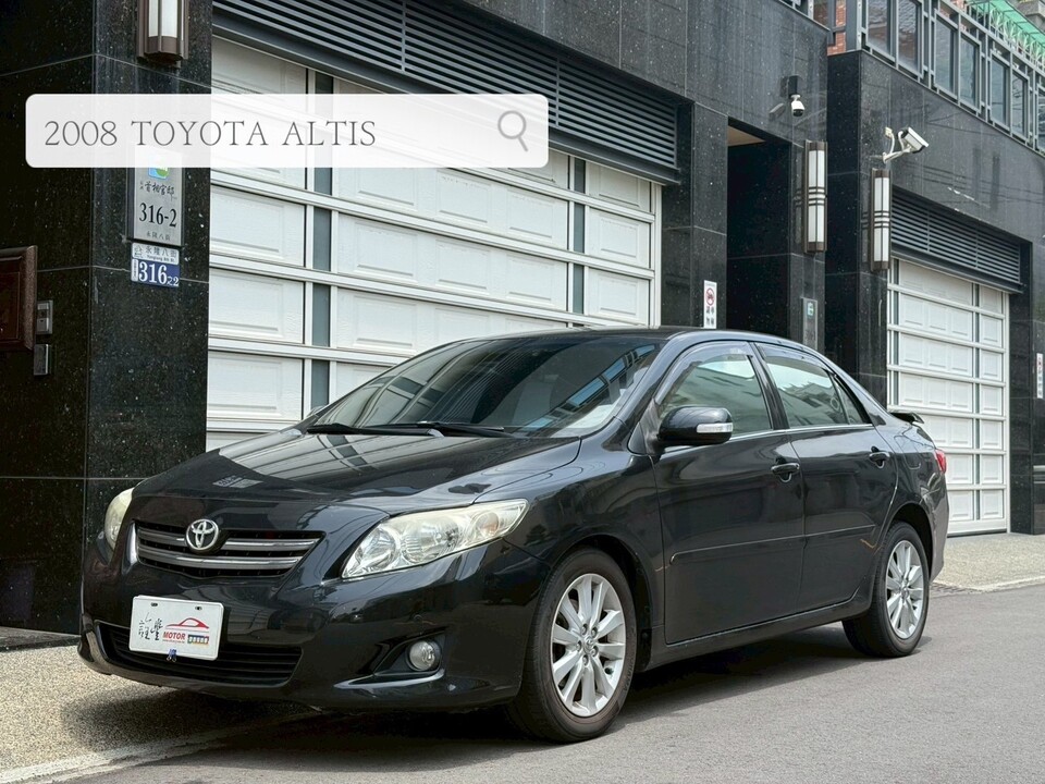 2008 TOYOTA  ALTIS 黑
